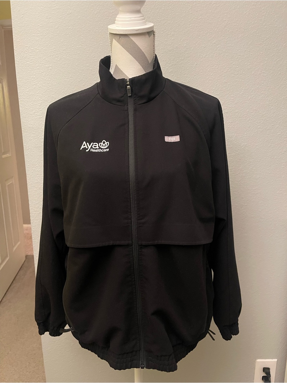 Figs Technical Collection Black Jacket